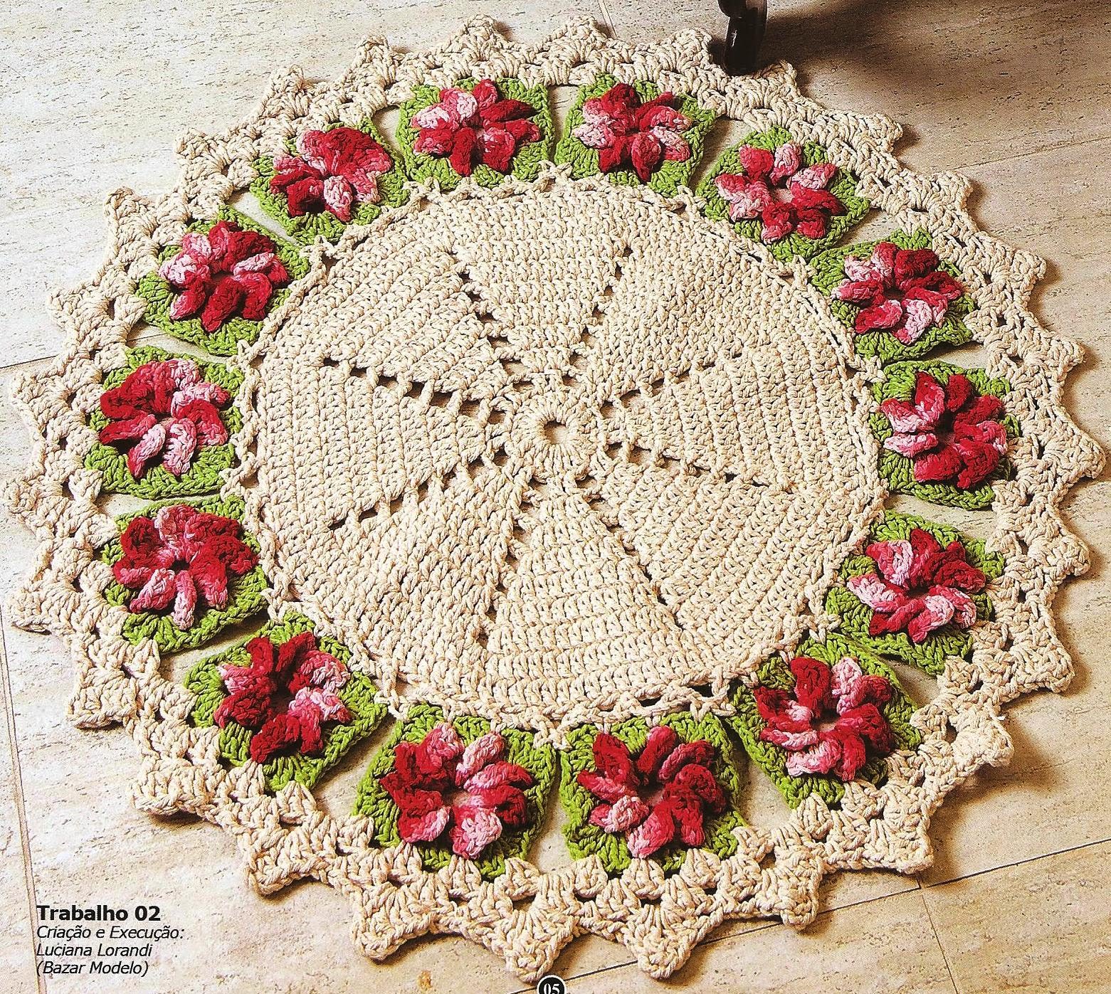 Tapetes De Croche B43964 Tapetes De Crochaa Pictures To Pin On | barbantes s 227 o francisco tapete redondo com flores Tapetes De Croche B43964 Tapetes De Crochaa Pictures To Pin On | barbantes s 227 o francisco tapete redondo com flores