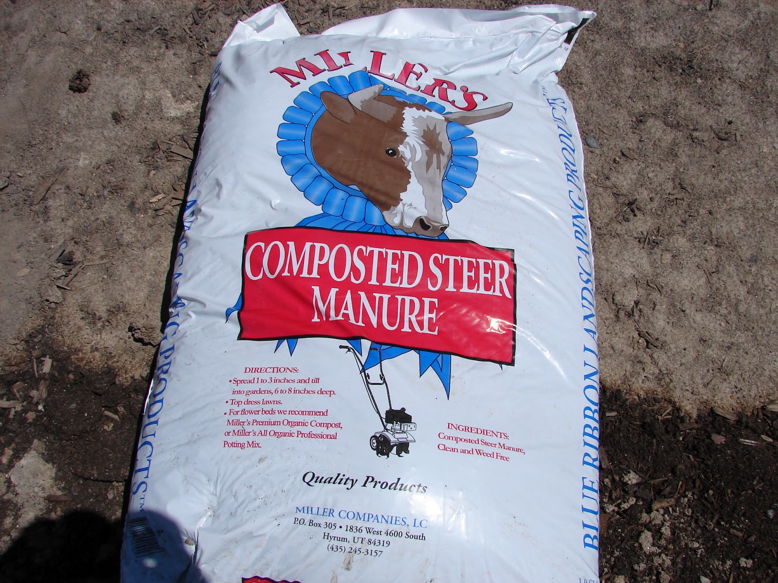 New Utah Gardener Manure! My Favorite!