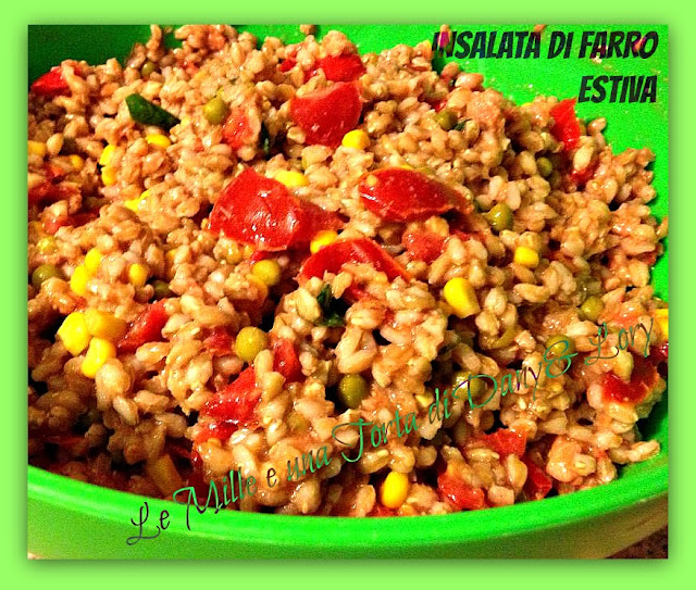 insalata di farro estiva