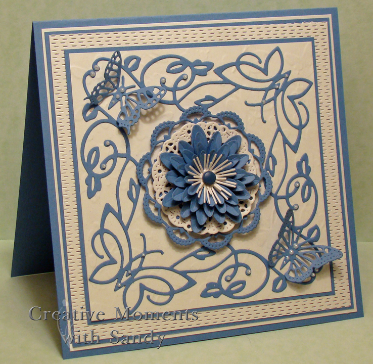 Medallion Flower and Butterflies Cheery Lynn Designs Inspiration Blog