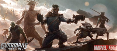 Guardianes de la Galaxia en Iron Man 3
