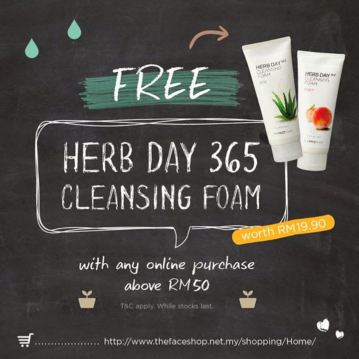 BestLah FREE Herb Day 365 Cleansing Foam