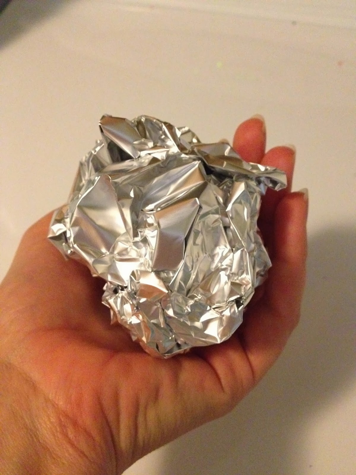 The DIY Guinea Pig Aluminum Foil Dryer Ball