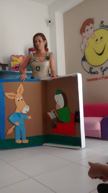 Livro Gigante para Contação de História Espaço do Educador Ideia Criativa