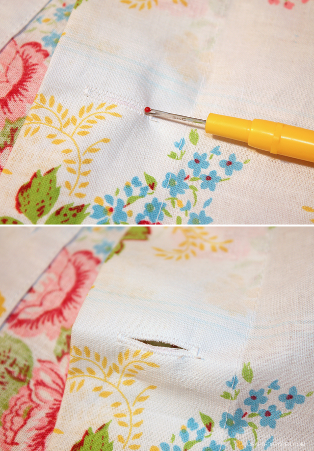 Crafted Spaces Crafty Home How to Make a Shower Curtain