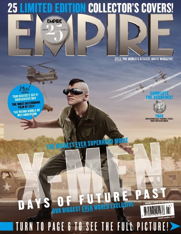 Empire covers X-Men: Days of Future Past: Sapo