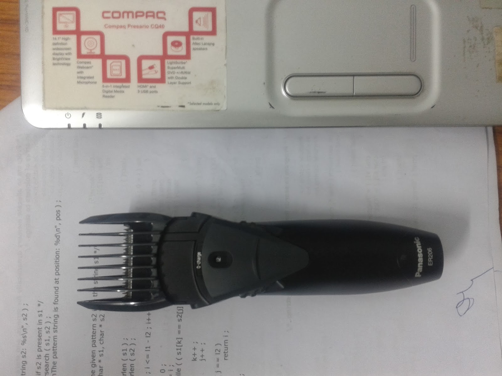 panasonic er206 kk