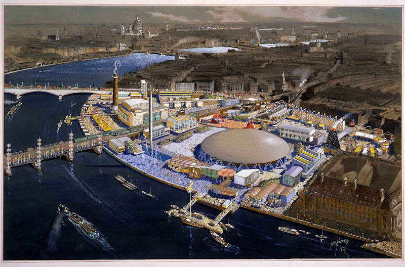 The Festival of Britain was a national exhibition held throughout the title=