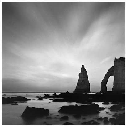 Falaise d'Aval et aiguille creuse, Etretat