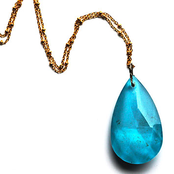 Chandelier Necklace DIY Part 1