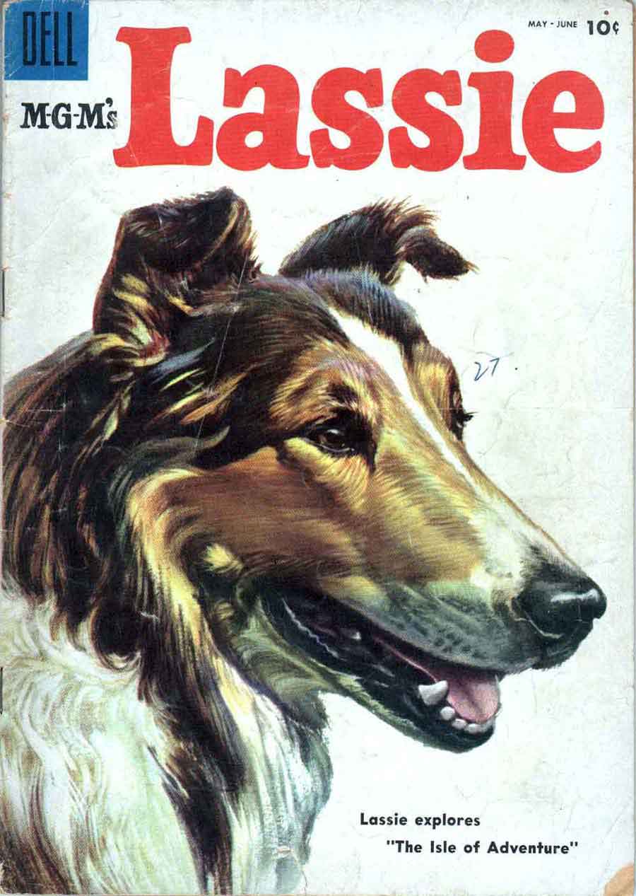 Image result for lassie comic book cover