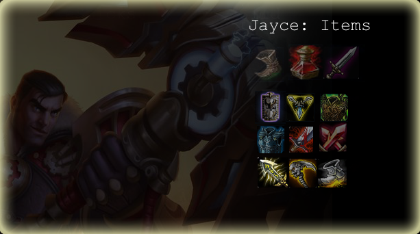 League of Legends: Jayce: The Defender of Tomorrow skills, items build