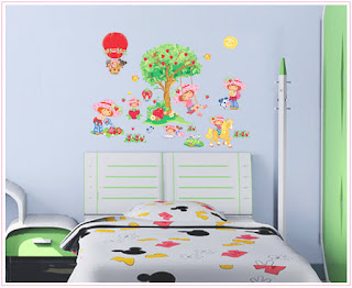 Shop Decal-Tranh-Giấy dán tường TinTin trang trí nhà cửa giá rẻ cực dễ thương - 23