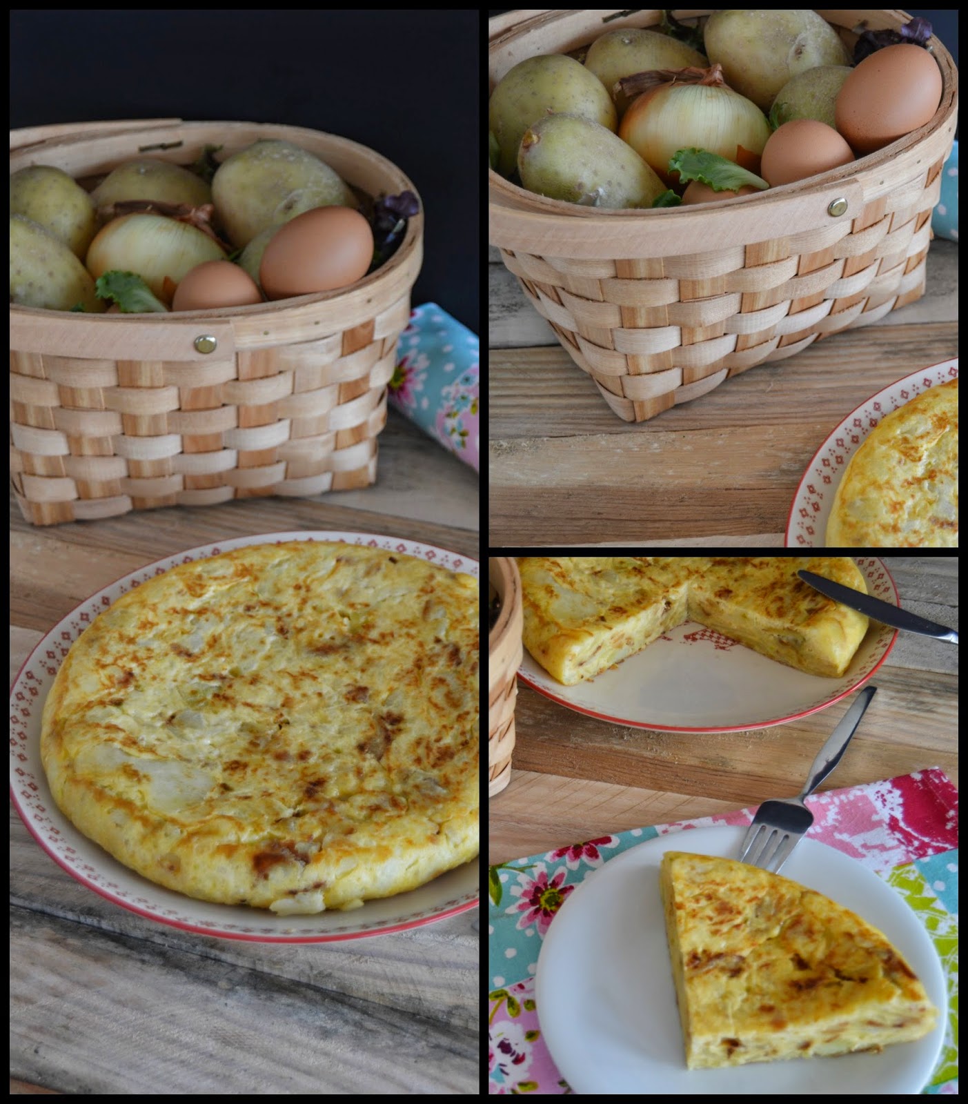 Tortilla Española o Tortilla de Patata Saboreando las estrellas