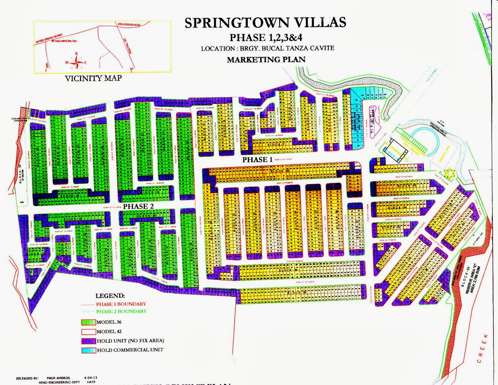 The SPRINGTOWN VILLAS in Tanza Cavite via Cavitex family residential home dream