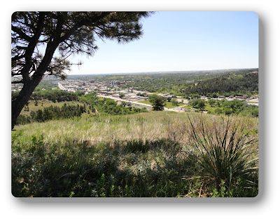 Photo of Rapid City from "M Hill"