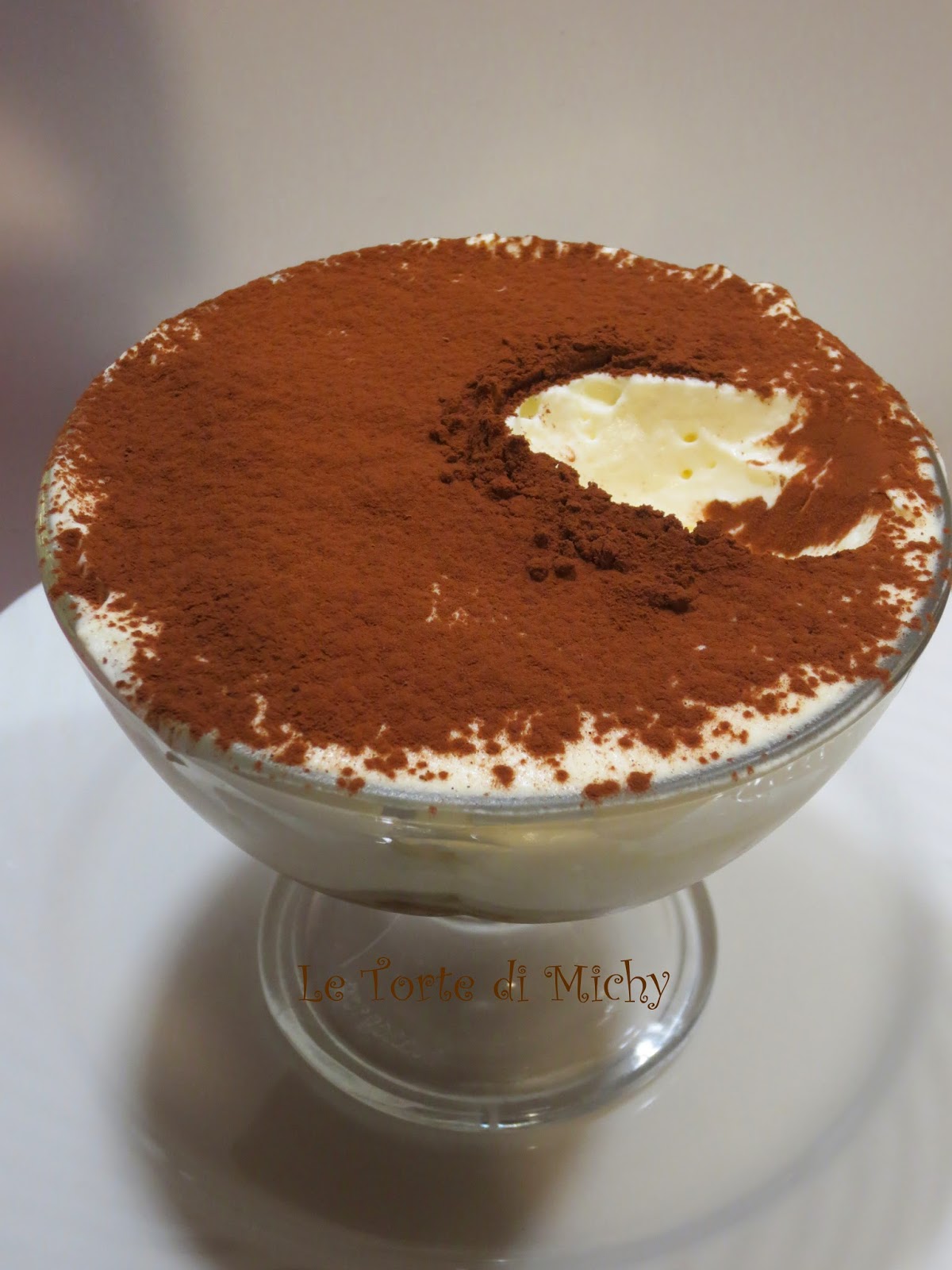 tiramisù veloce in coppa