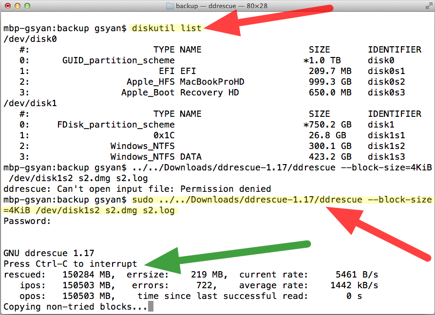 雄 Tools 磁碟救援工具 ddrescue & PhotoRec
