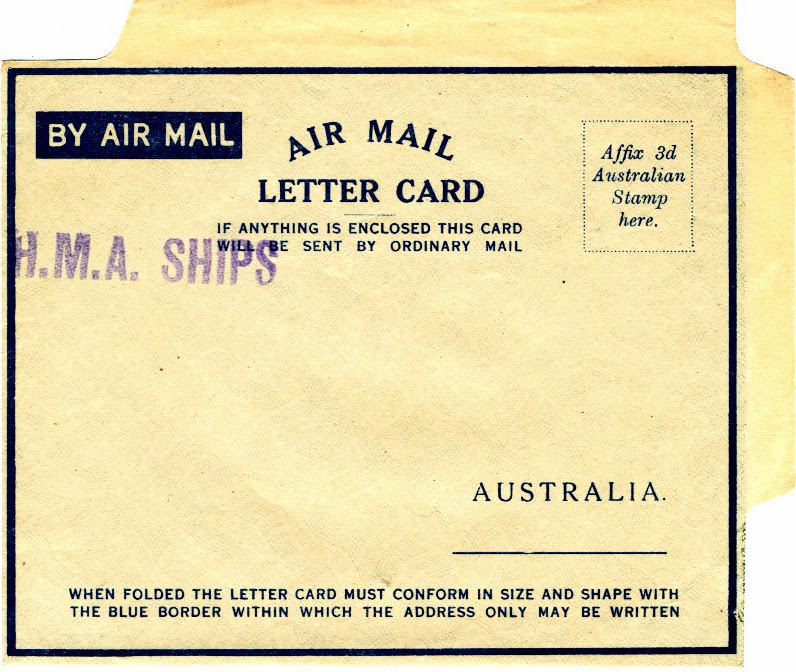 Aerogrammes & Airletters Philatelic Archeology Australia Military