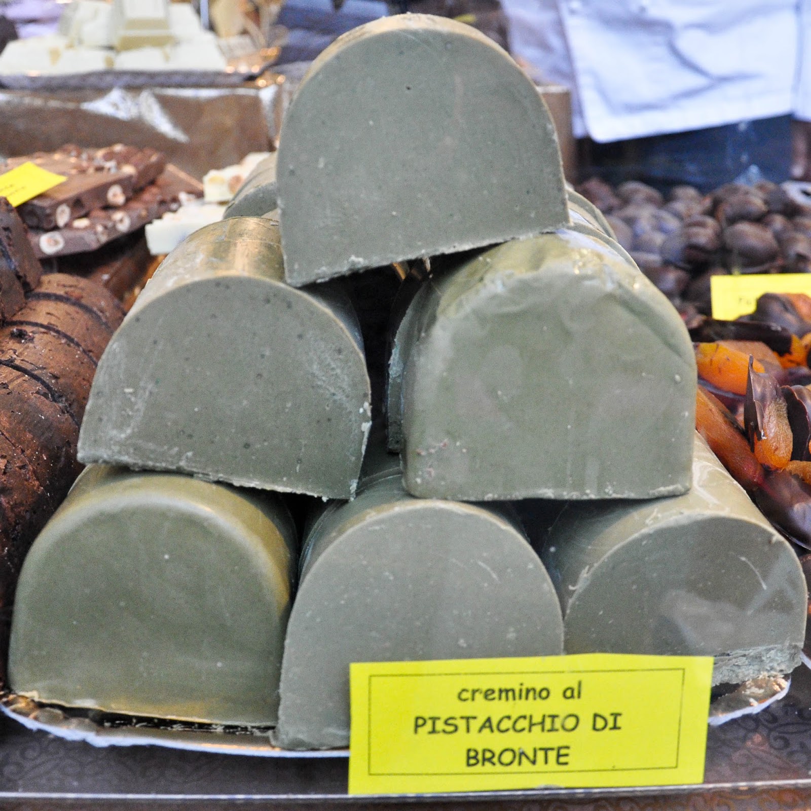 Cremino al Pistacchio, Chocolate Festival, Piazza dei Signori, Vicenza, Veneto, Italy