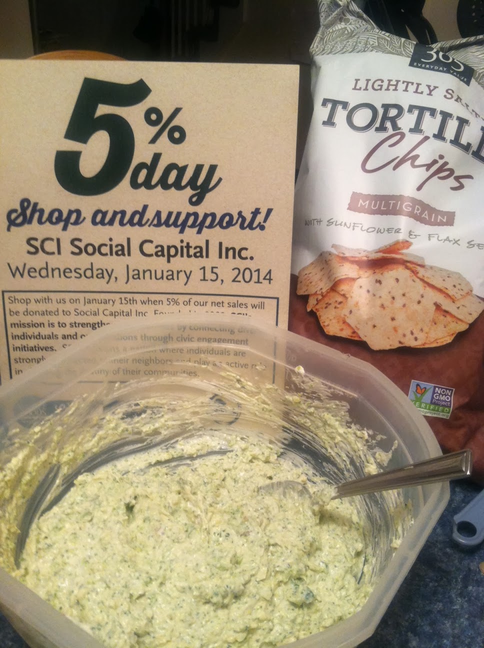 Cooking Chat Artichoke Dip with Roasted Broccoli and Garlic