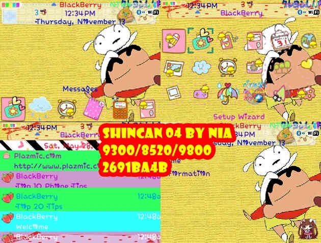 Blackberry 9300 Anime Themes