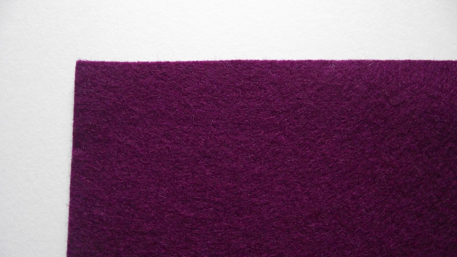Simply Sewn POLYESTER felt VS 100 WOOL felt