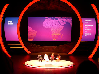 The Tostan panel at the 2012 Women in the World Summit