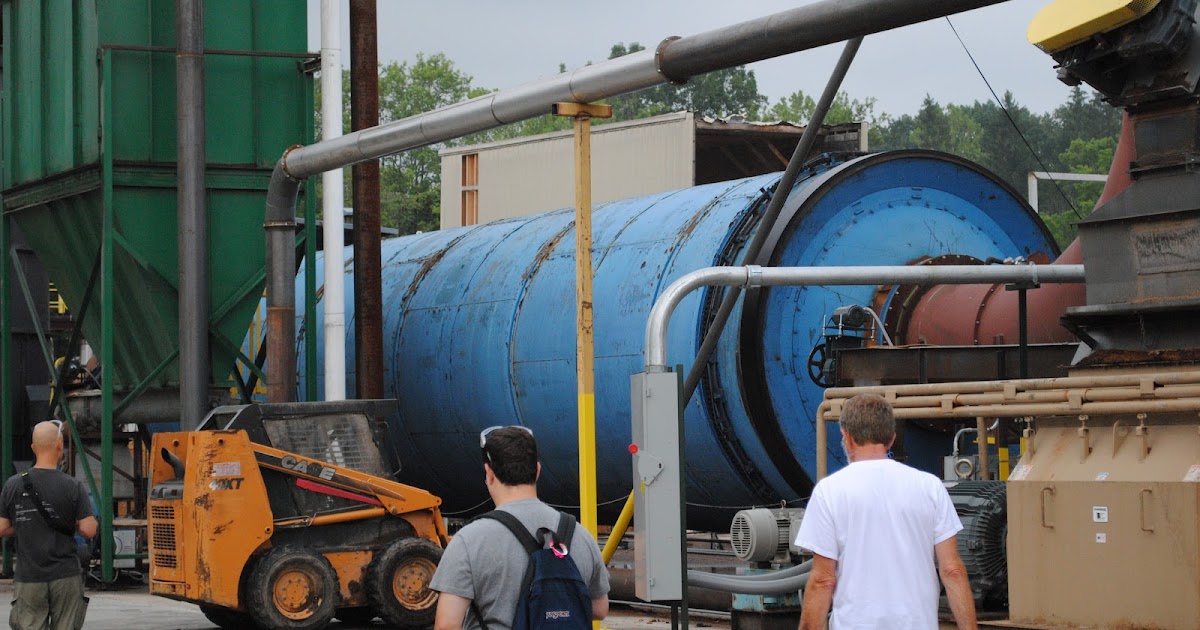 WV Rails and Wood July 16, 2012 Tour or Hamer Pellet Fuel plant and