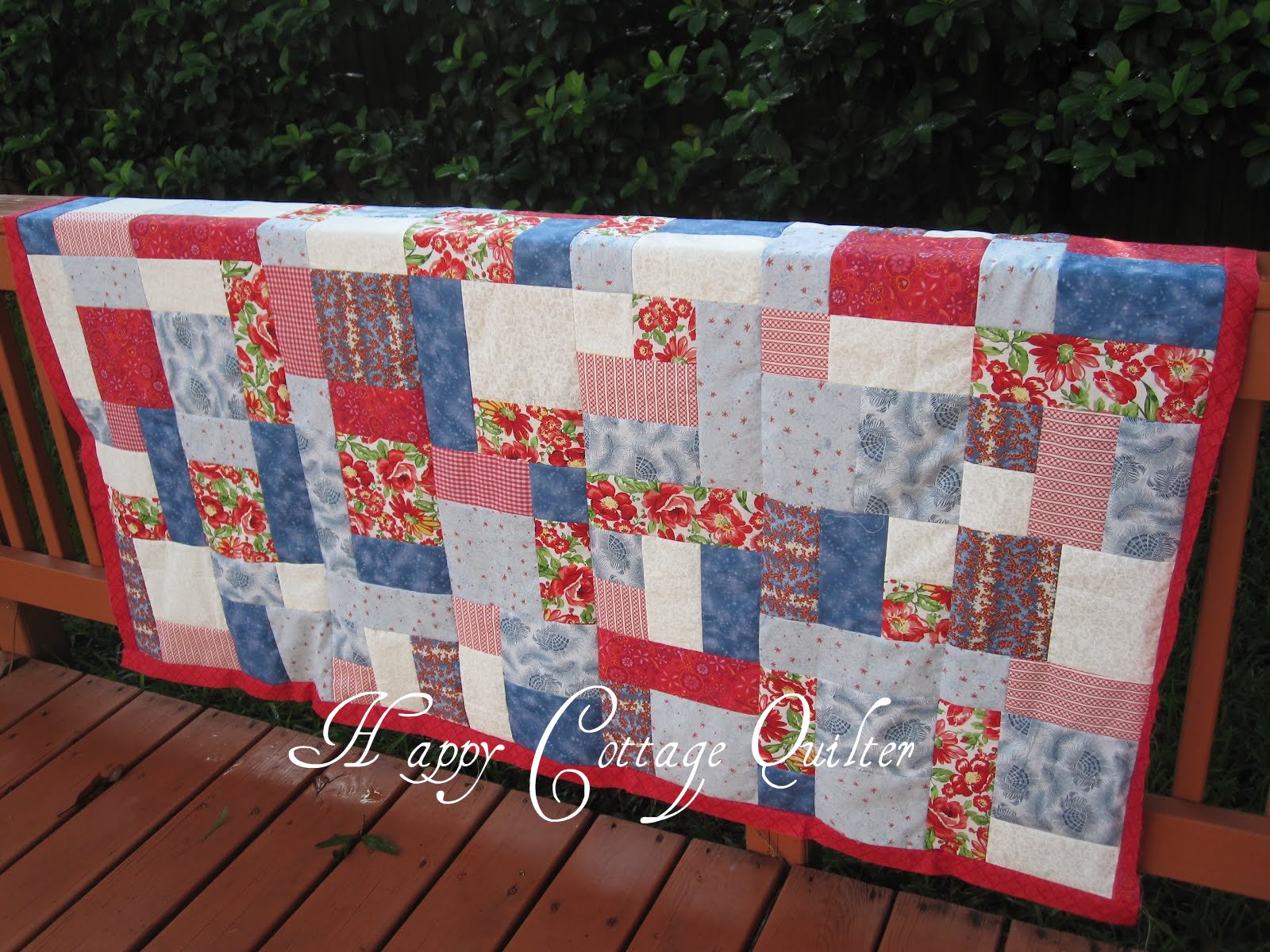 Happy Cottage Quilter Yellow Brick Road Quilt