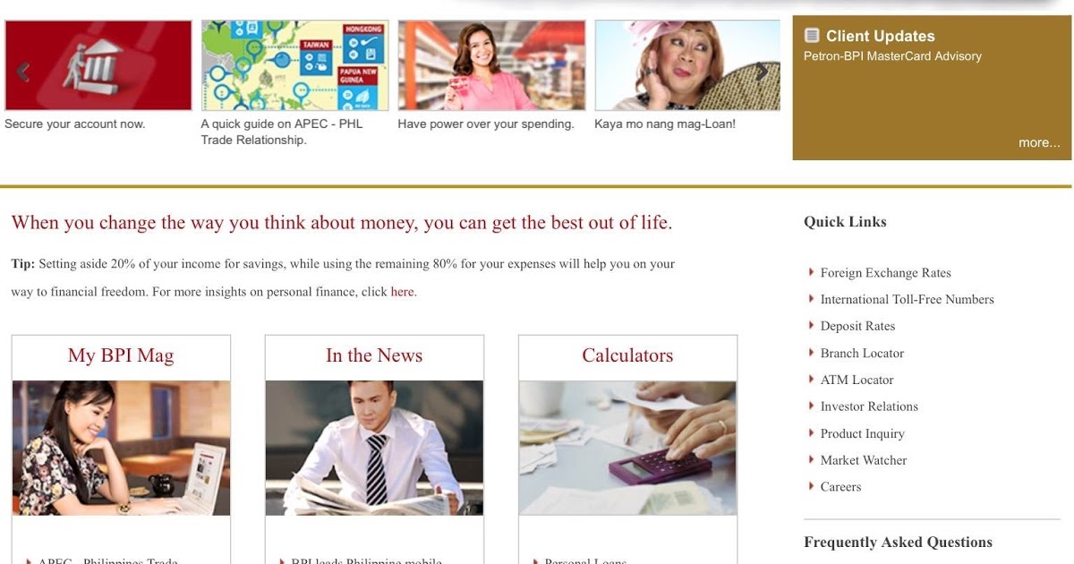 Bpi express online forex