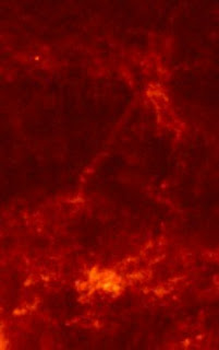 Detalle de los filamentos de la nebulosa planetaria bipolar NGC 2346 Créditos: NOAO.