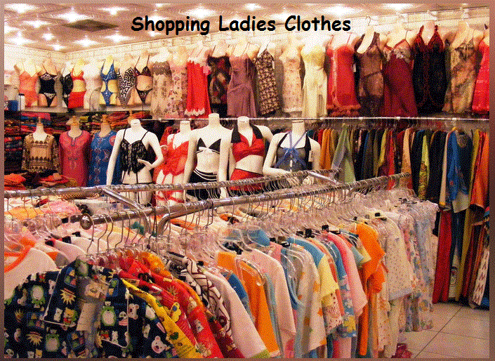 ladies clothes shopping
