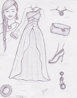 Vestido de noiva, vestido de madrinha, bolsas, tranças, jóias