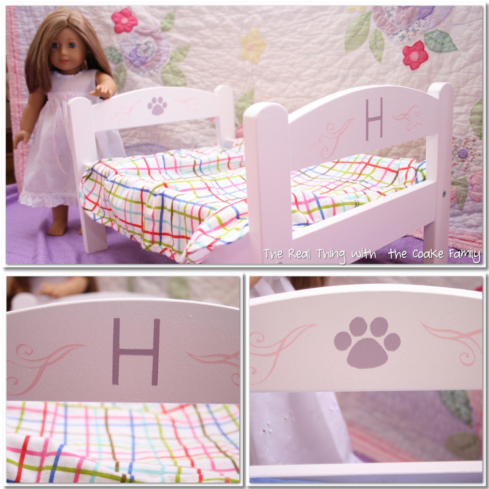 American Girl Doll Craft Make a personalized bed for your doll