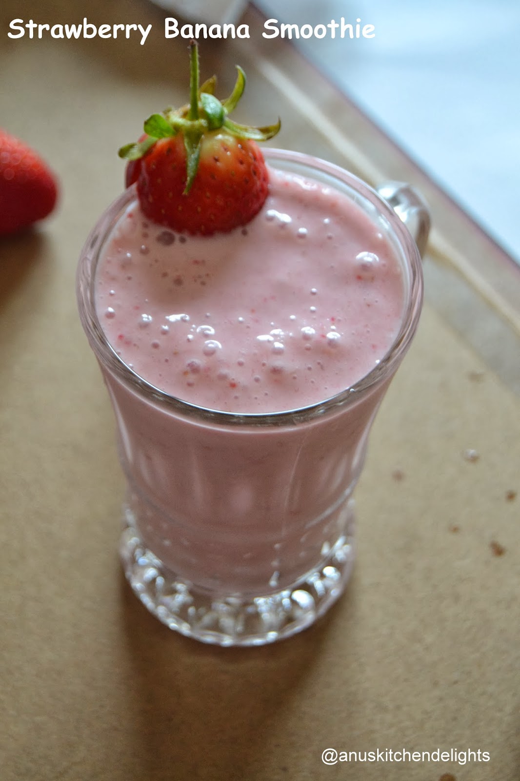Strawberry Banana smoothie