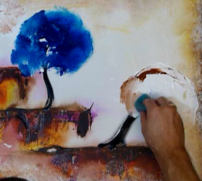 Easy Painting Techniques by Peter Dranitsin Simple Sponge Blending