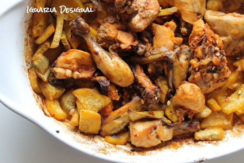 Reeita de Frango com Amendoim Receita+de+Frango+de+São+Tomé+e+Príncipe