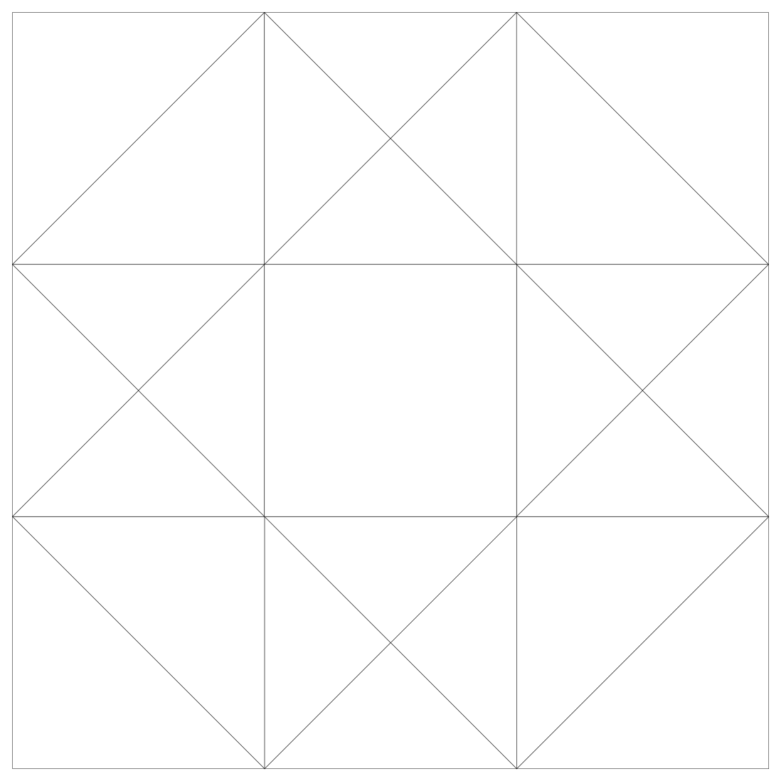 Imaginesque Quilt Block 40 Pattern and Templates