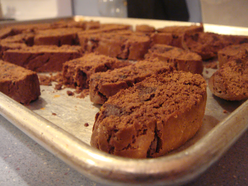 Happiness is Sweet Recipe Brownie Biscotti