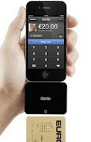 iZettle iPhone credit card reader available in Sweden
