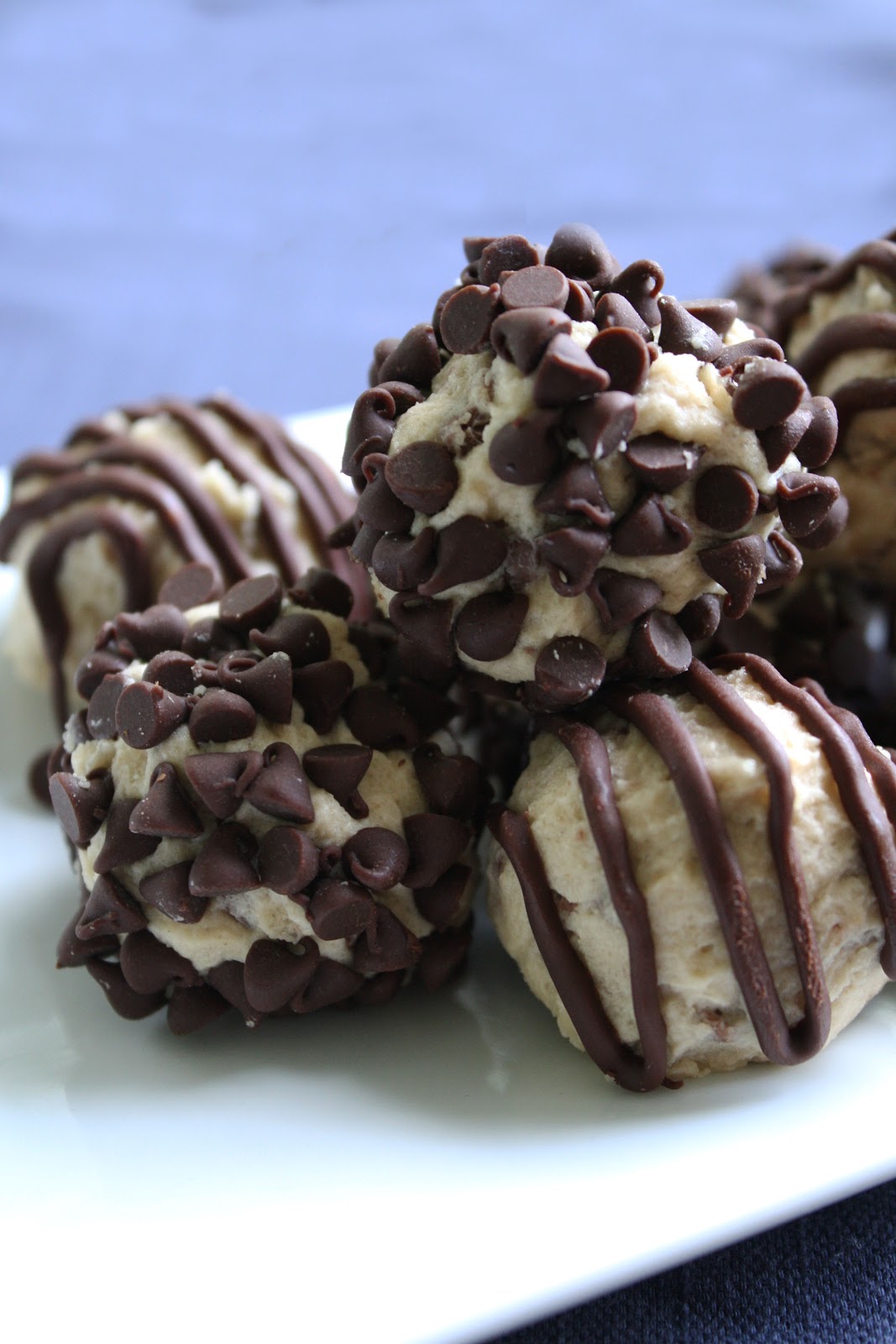 Chocolate Therapy Chocolate Chip Cookie Dough Bites