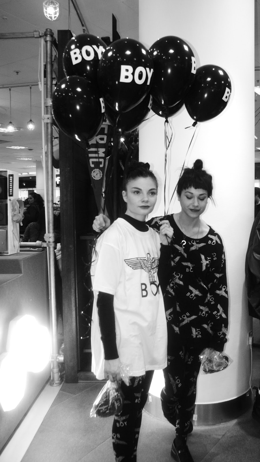 Boy London Launches at Selfridge's. (Old pics) The Expression of Art