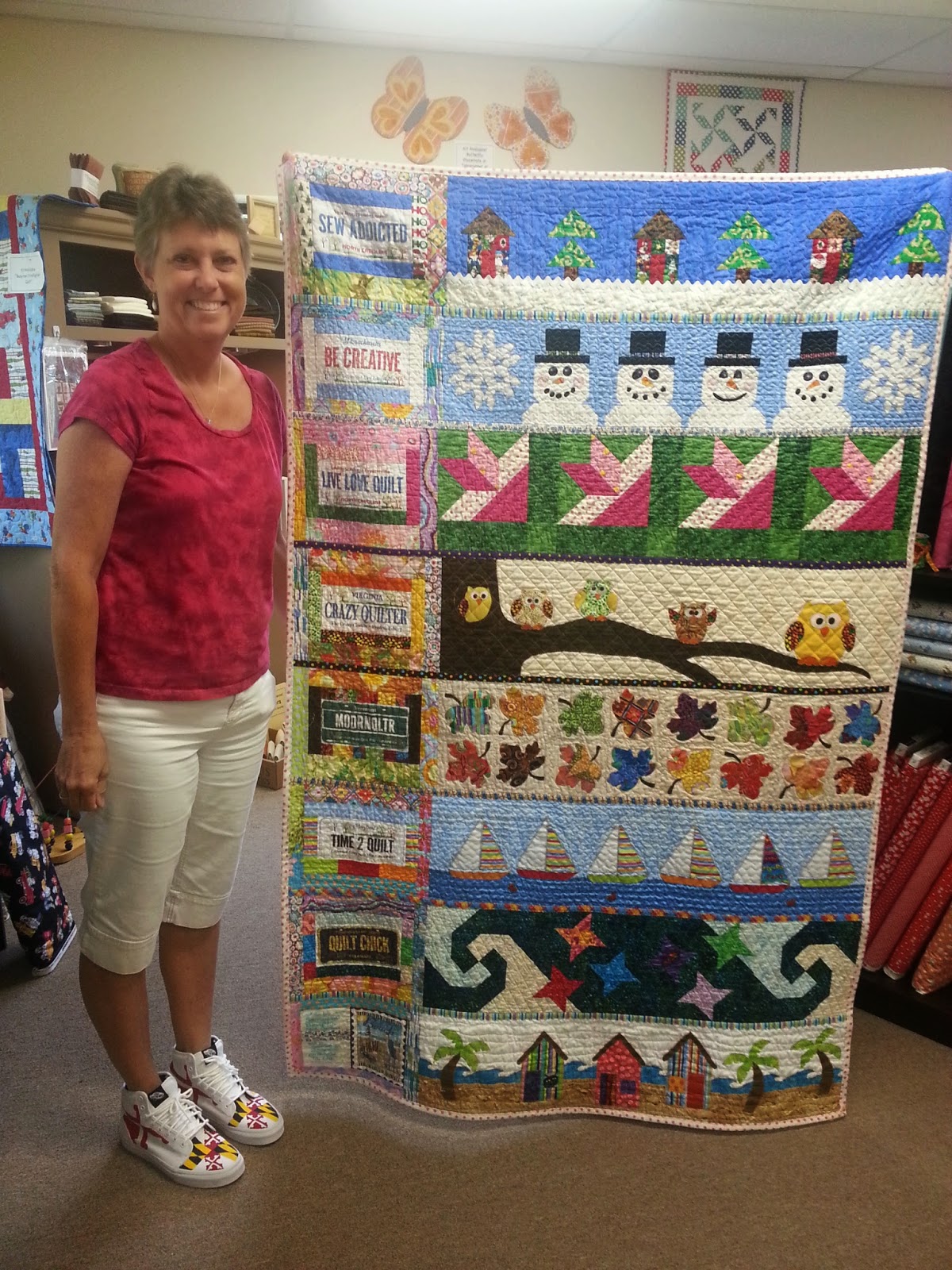 Spring Water Designs We Have a Row By Row Winner at Spring Water Designs!