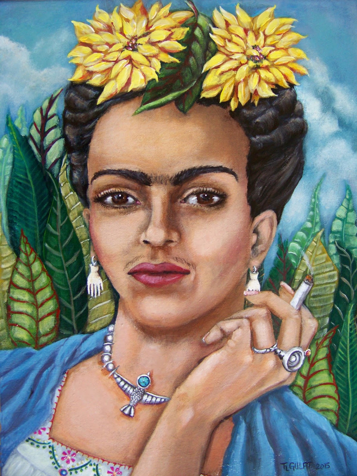 What Painting Methods Did Frida Kahlo Use What Painting Methods Did Frida Kahlo Use
