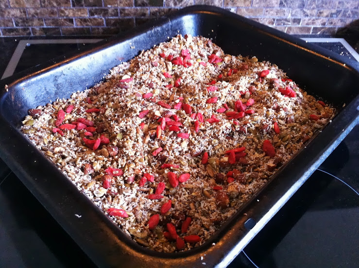 Craving Fresh Satisfying (grainfree) granola a Trim Healthy Mama recipe