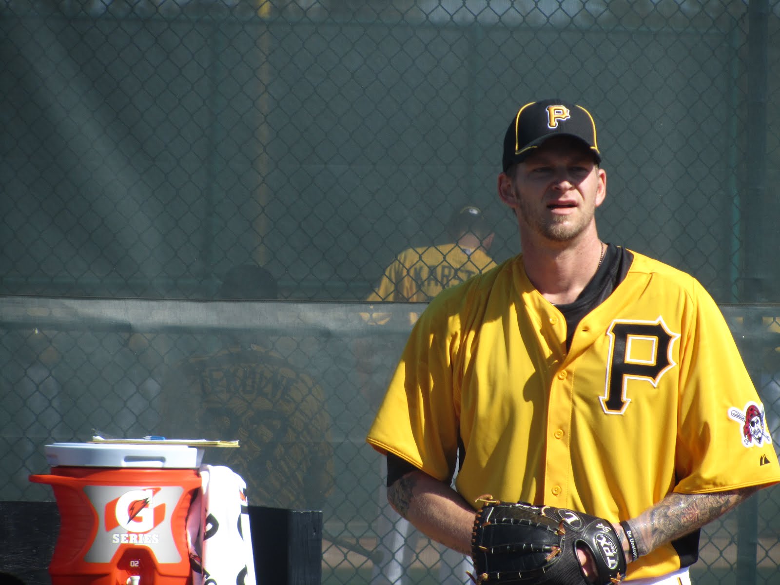 Bradenton Spring Training A J Burnett My Wife Flies