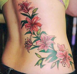 Hawaiian Flower Tattoo Designs