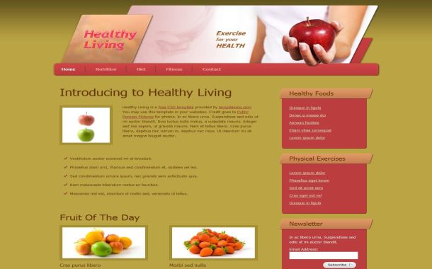 Greeny Health Free CSS HTML Website Template Greeny Health Free CSS HTML Website Template