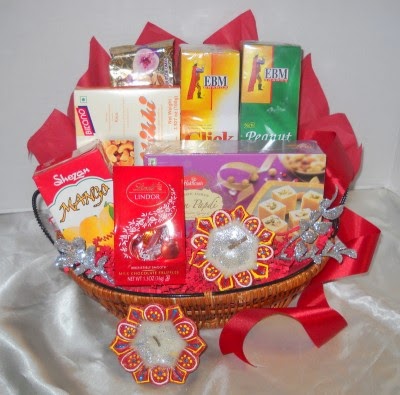 Diya Diwali Festival gifts across the USA Boston gift baskets Indian gift baskets